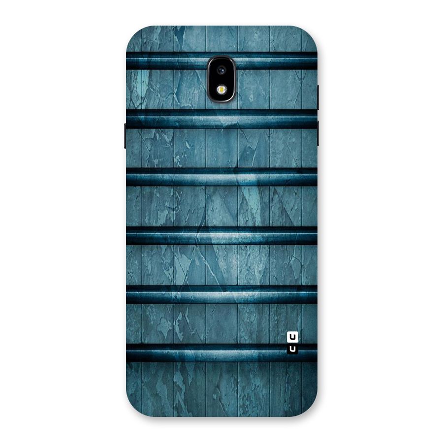 Rustic Blue Shelf Back Case for Galaxy J7 Pro