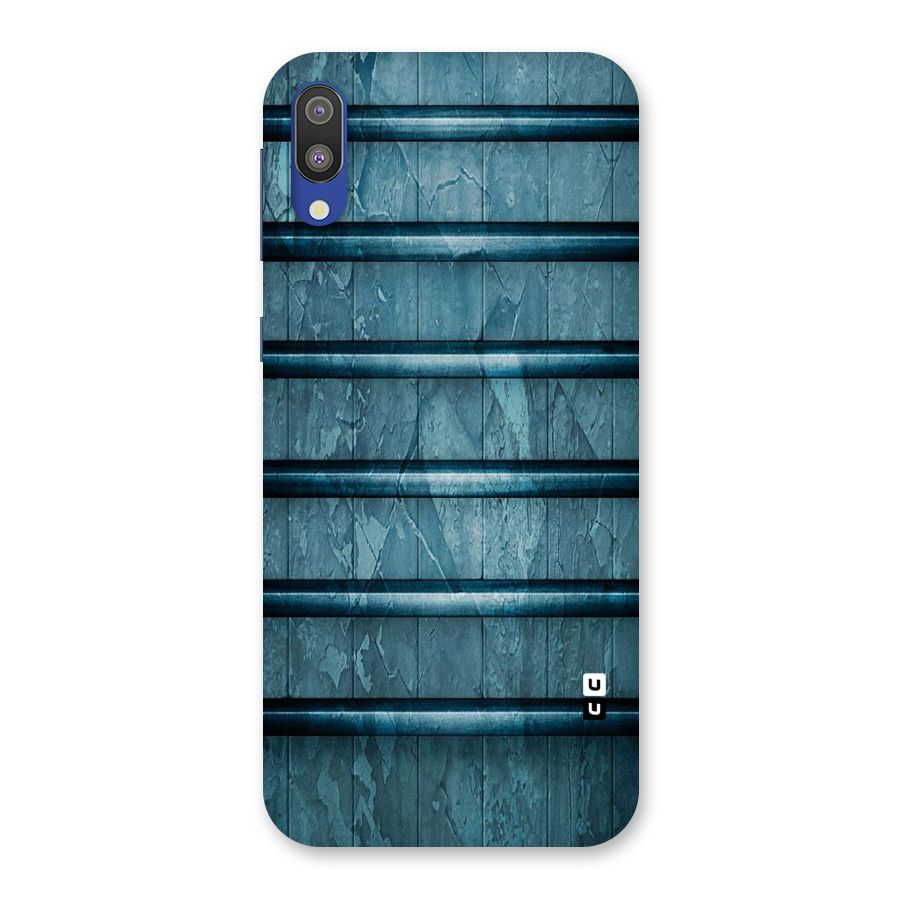 Rustic Blue Shelf Back Case for Galaxy M10