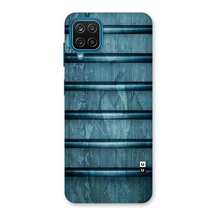 Rustic Blue Shelf Back Case for Galaxy M12