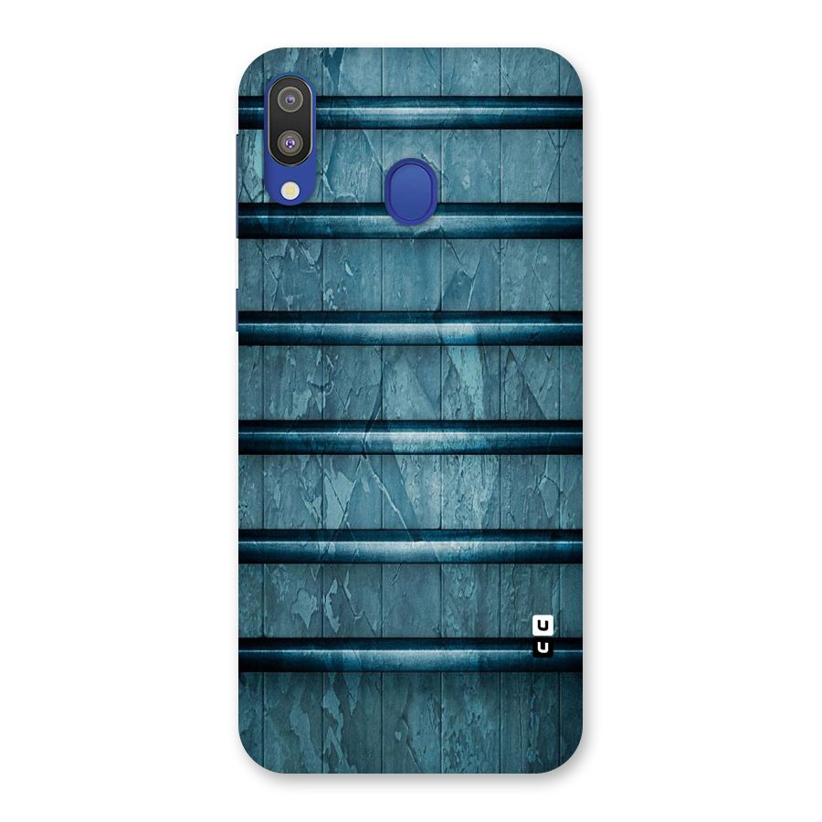 Rustic Blue Shelf Back Case for Galaxy M20