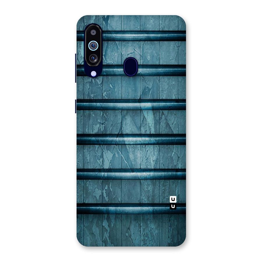 Rustic Blue Shelf Back Case for Galaxy M40