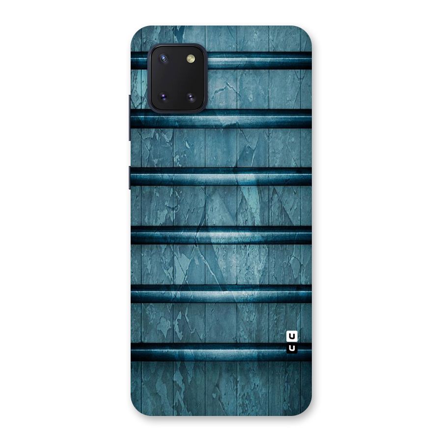 Rustic Blue Shelf Back Case for Galaxy Note 10 Lite