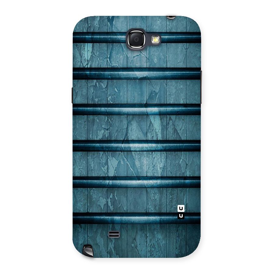Rustic Blue Shelf Back Case for Galaxy Note 2