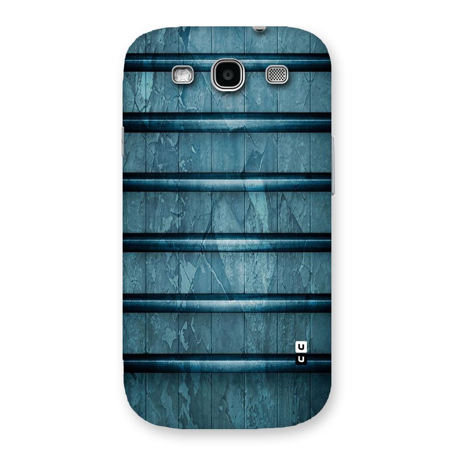Rustic Blue Shelf Back Case for Galaxy S3