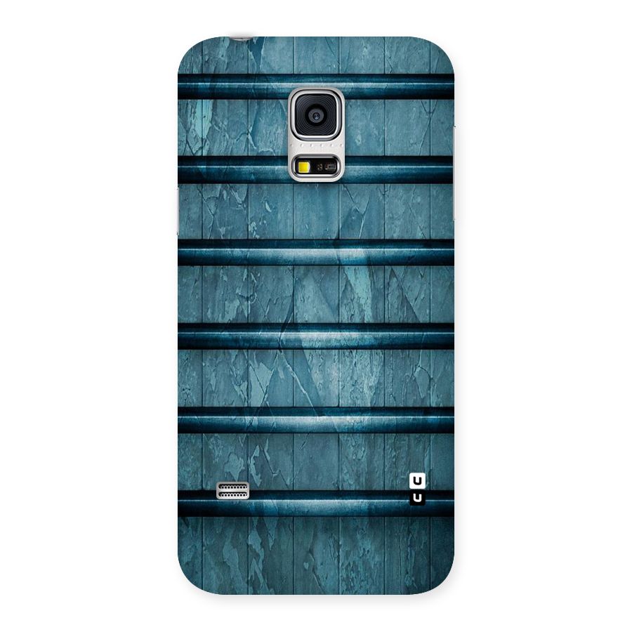 Rustic Blue Shelf Back Case for Galaxy S5 Mini