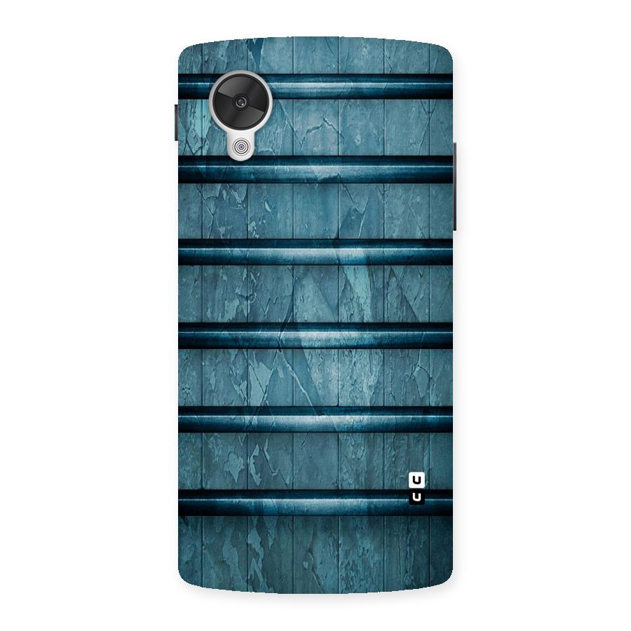 Rustic Blue Shelf Back Case for Google Nexsus 5
