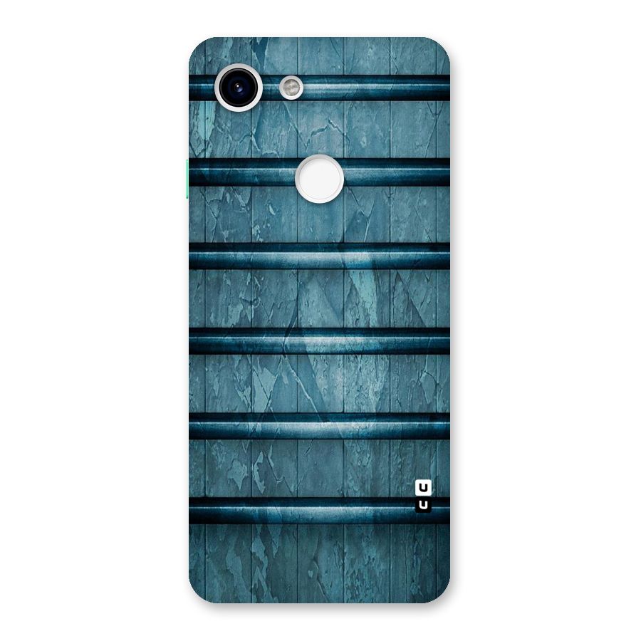 Rustic Blue Shelf Back Case for Google Pixel 3