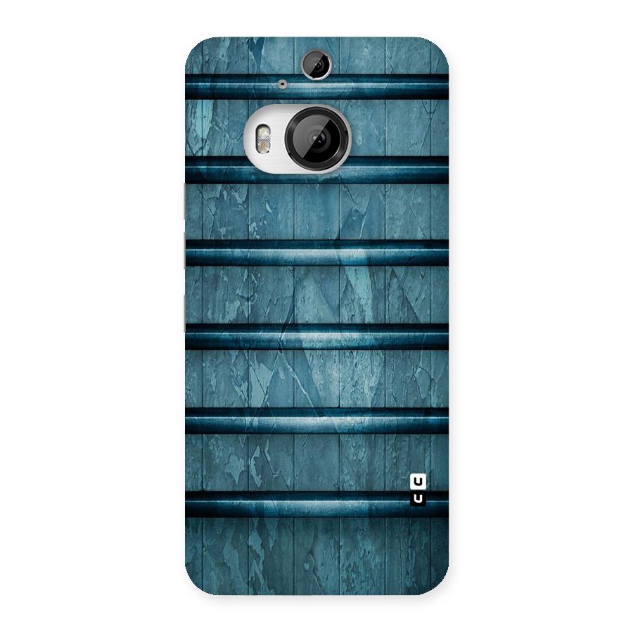 Rustic Blue Shelf Back Case for HTC One M9 Plus