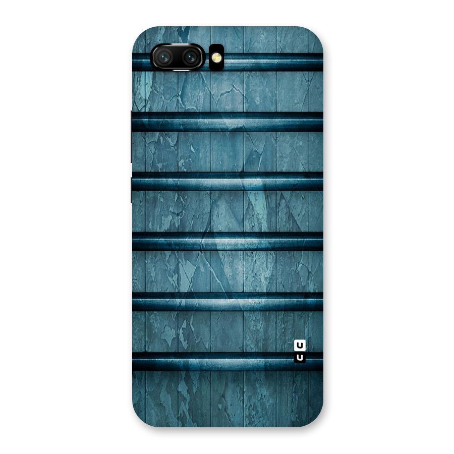 Rustic Blue Shelf Back Case for Honor 10