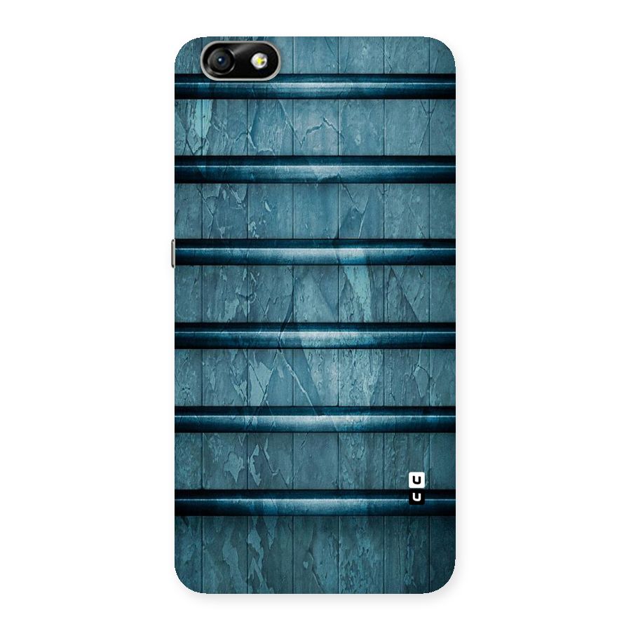 Rustic Blue Shelf Back Case for Honor 4X