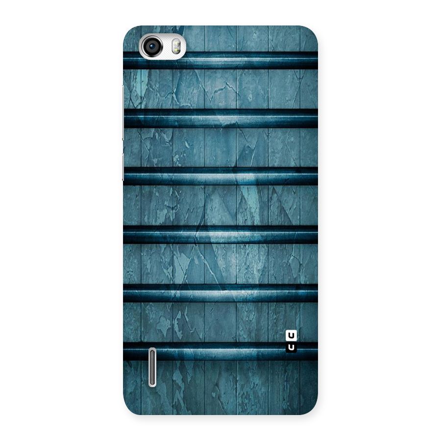Rustic Blue Shelf Back Case for Honor 6