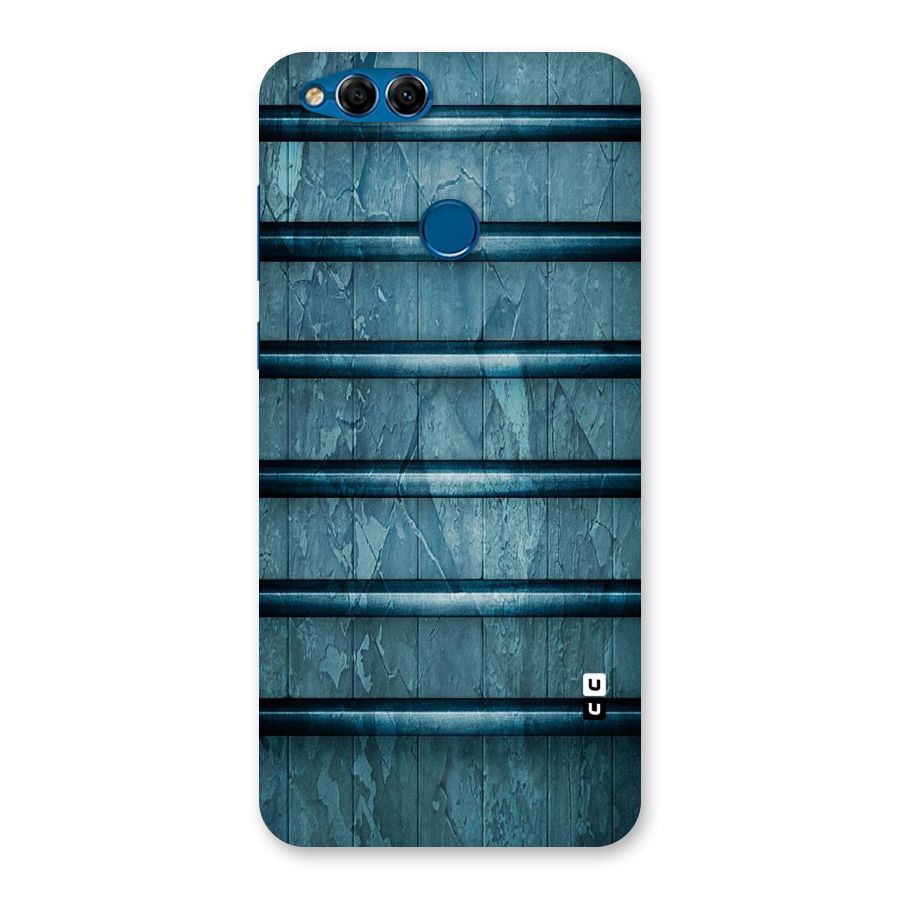 Rustic Blue Shelf Back Case for Honor 7X