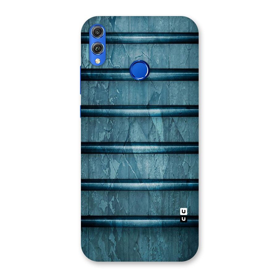 Rustic Blue Shelf Back Case for Honor 8X