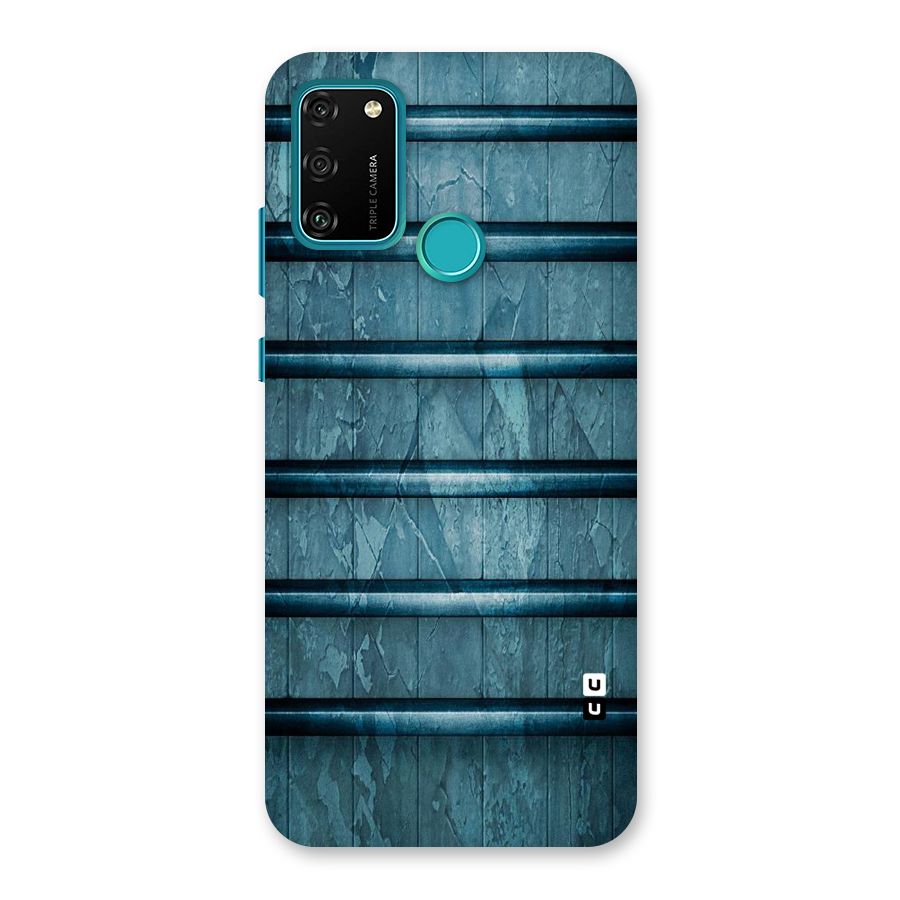 Rustic Blue Shelf Back Case for Honor 9A