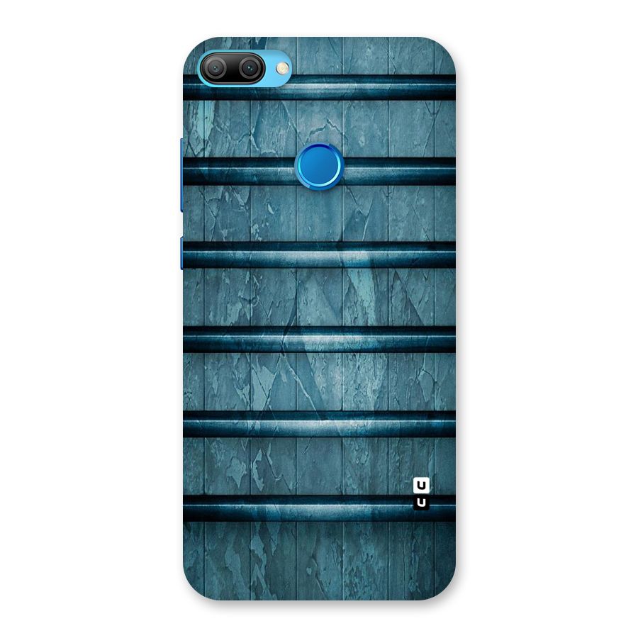 Rustic Blue Shelf Back Case for Honor 9N