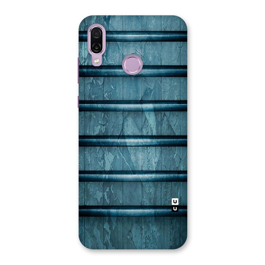 Rustic Blue Shelf Back Case for Honor Play