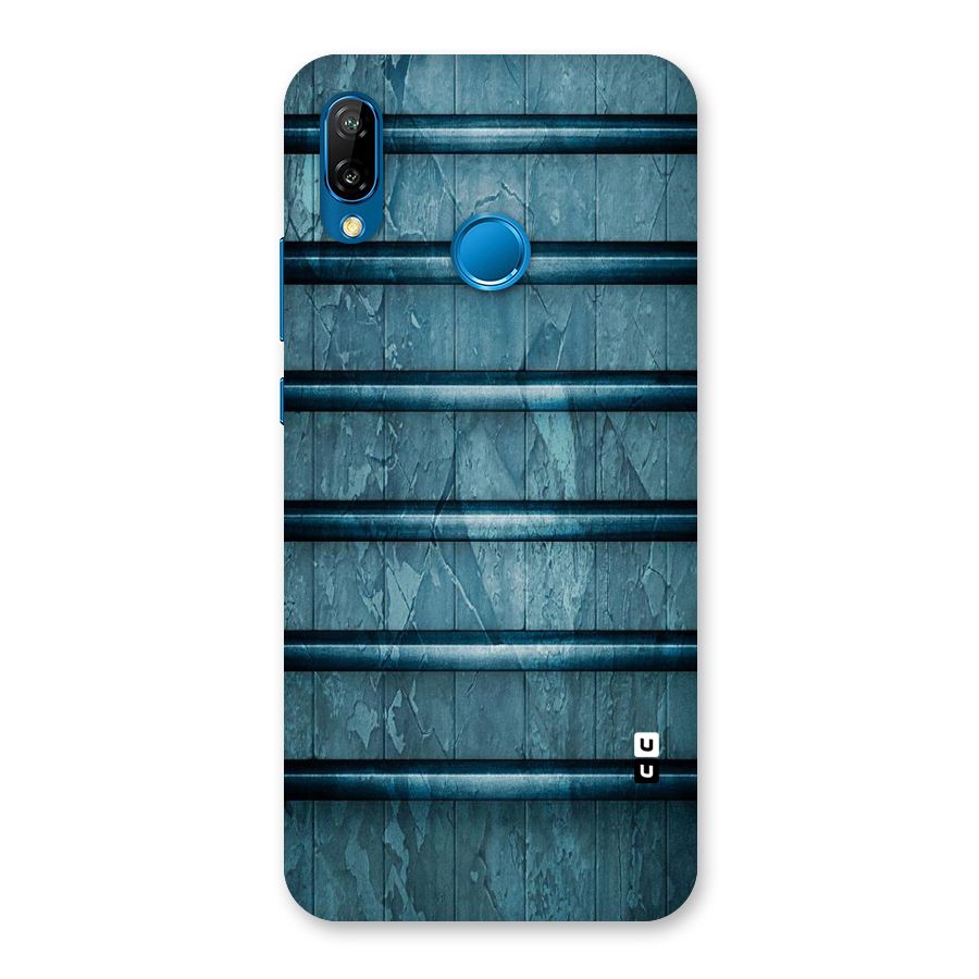 Rustic Blue Shelf Back Case for Huawei P20 Lite