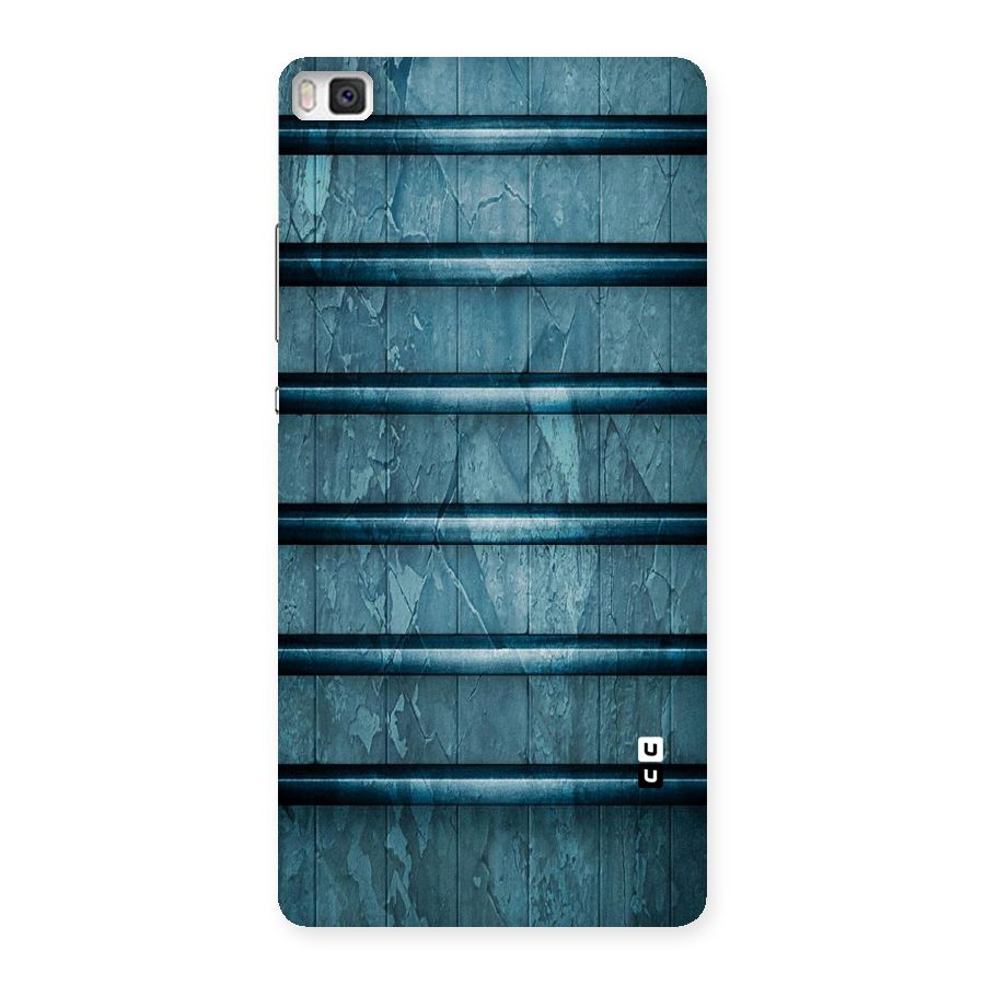 Rustic Blue Shelf Back Case for Huawei P8