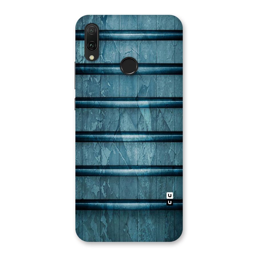 Rustic Blue Shelf Back Case for Huawei Y9 (2019)
