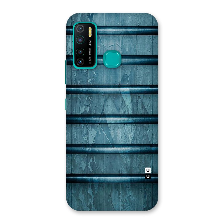 Rustic Blue Shelf Back Case for Infinix Hot 9 Pro