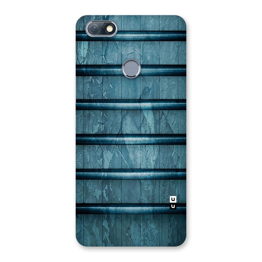 Rustic Blue Shelf Back Case for Infinix Note 5