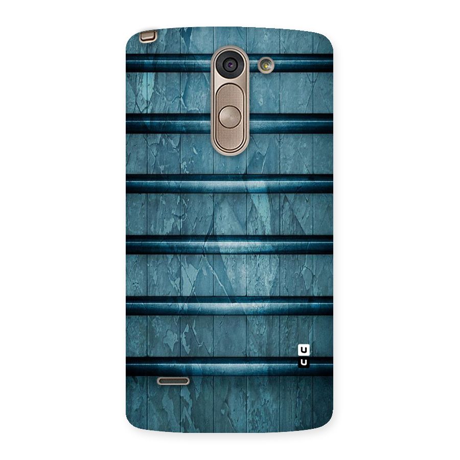 Rustic Blue Shelf Back Case for LG G3 Stylus