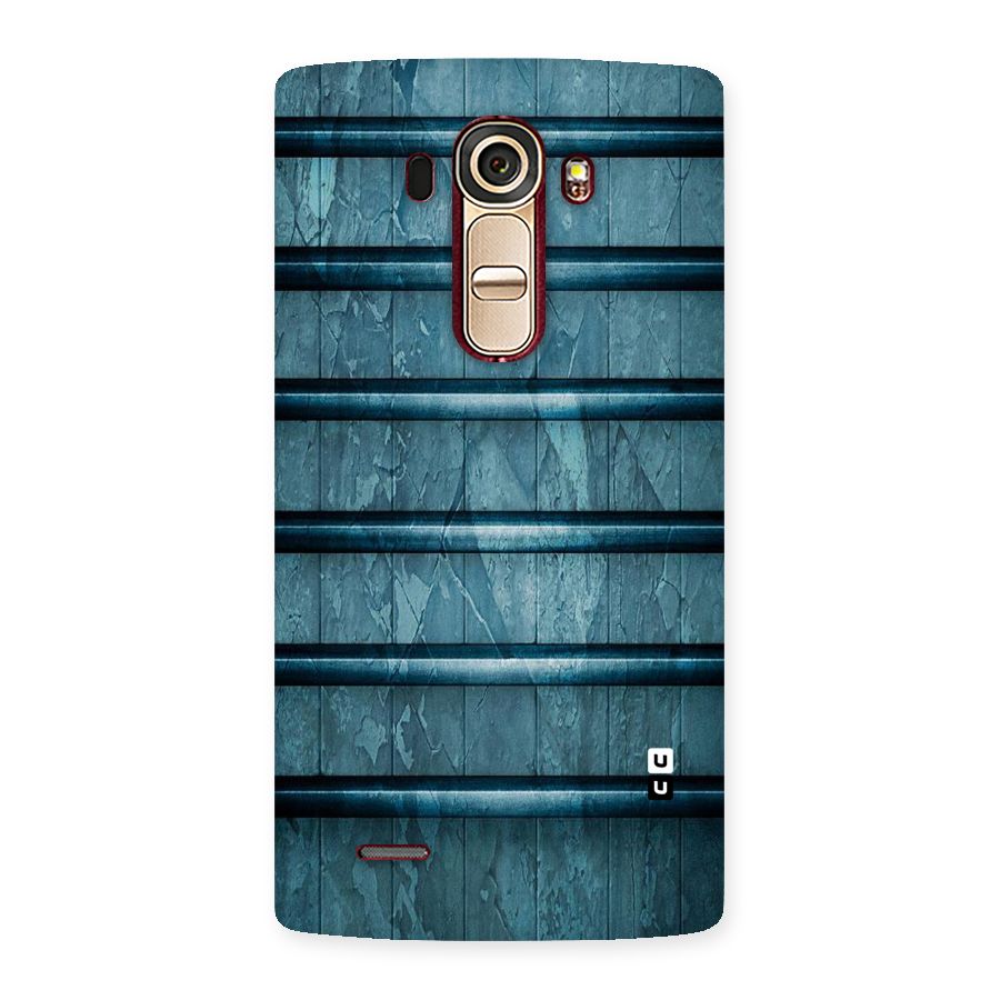 Rustic Blue Shelf Back Case for LG G4