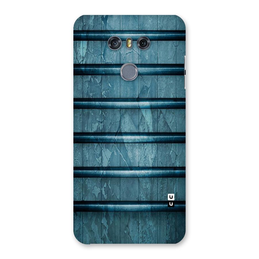 Rustic Blue Shelf Back Case for LG G6