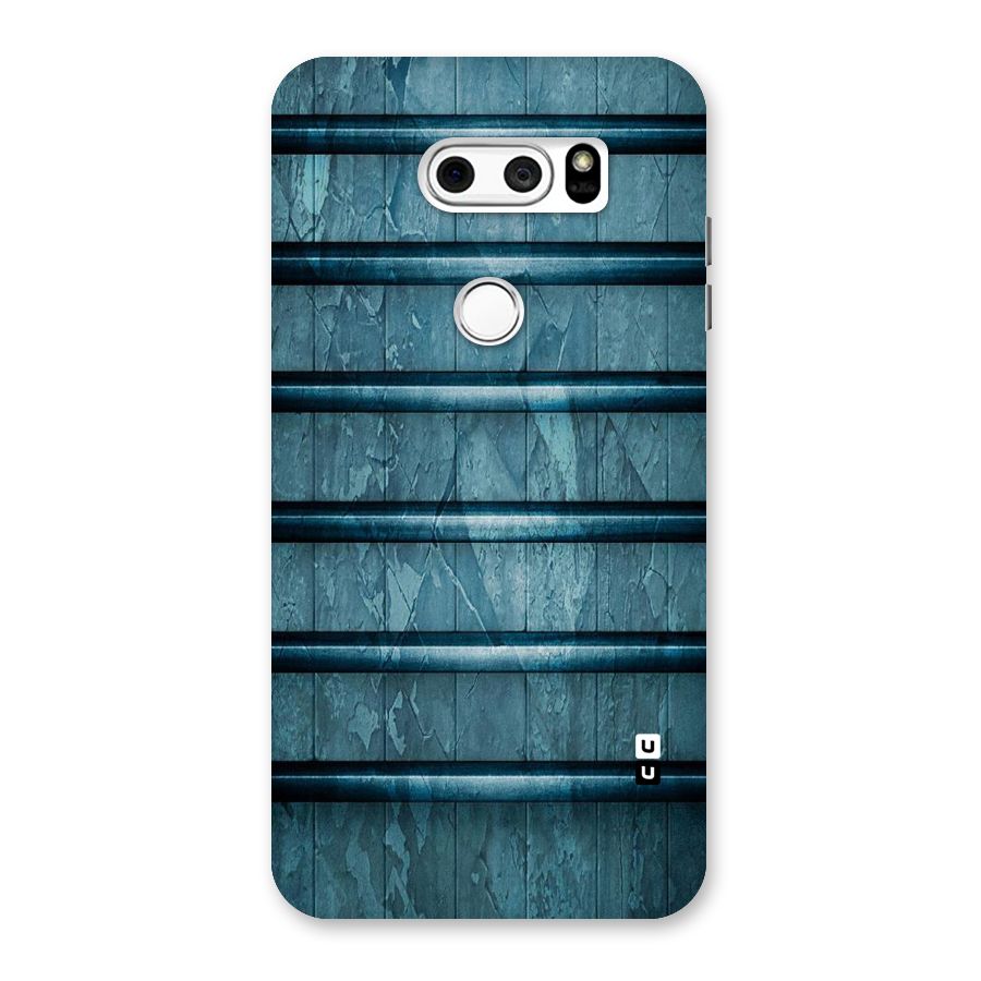 Rustic Blue Shelf Back Case for LG V30