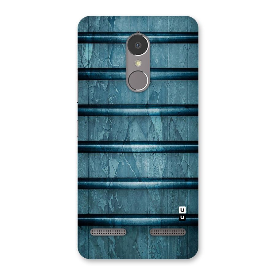Rustic Blue Shelf Back Case for Lenovo K6 Power