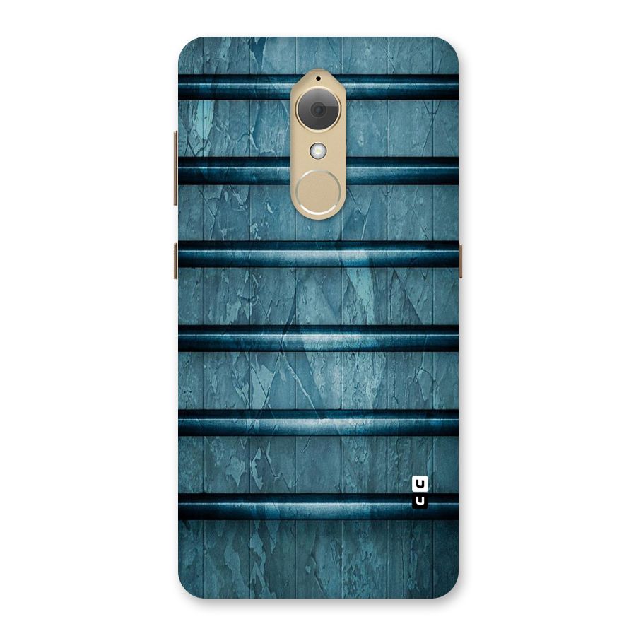 Rustic Blue Shelf Back Case for Lenovo K8