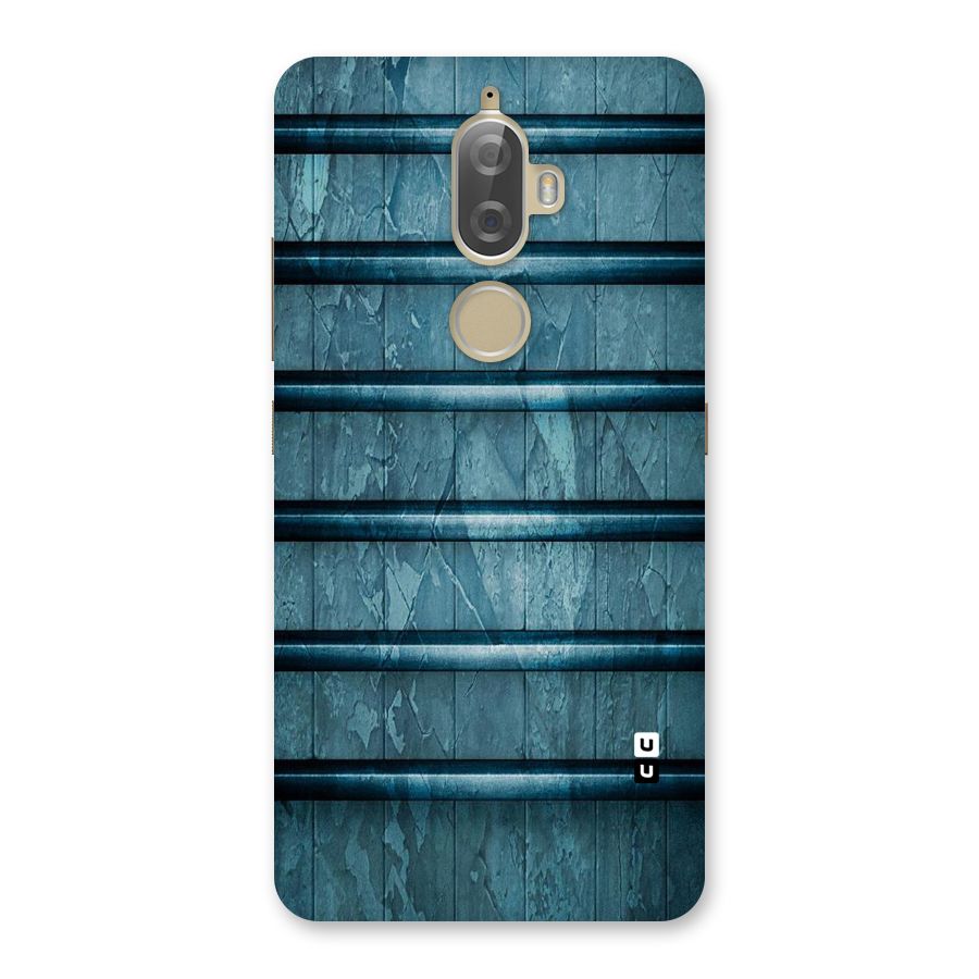 Rustic Blue Shelf Back Case for Lenovo K8 Plus
