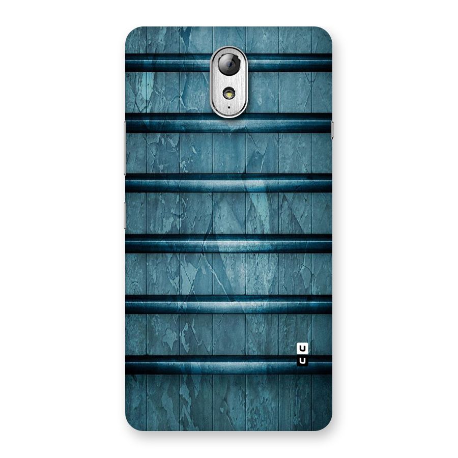 Rustic Blue Shelf Back Case for Lenovo Vibe P1M
