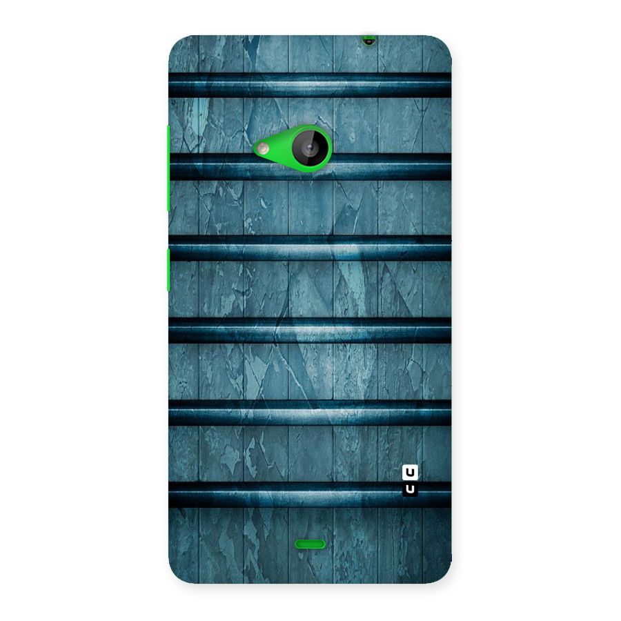 Rustic Blue Shelf Back Case for Lumia 535