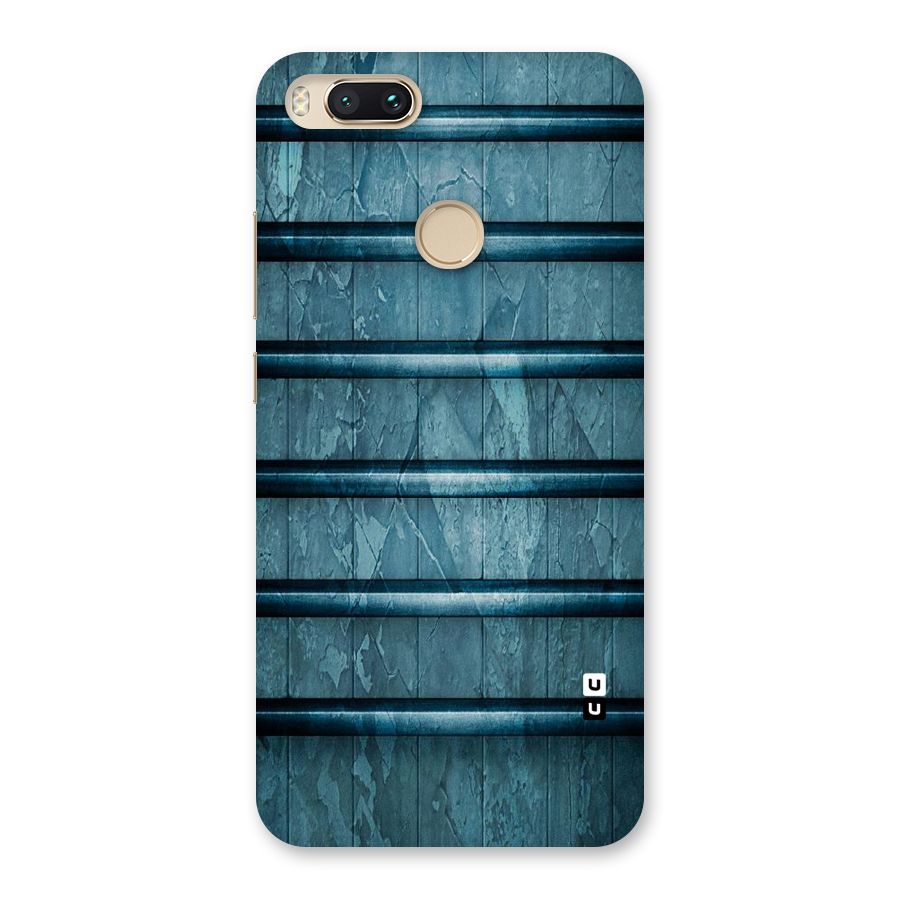 Rustic Blue Shelf Back Case for Mi A1