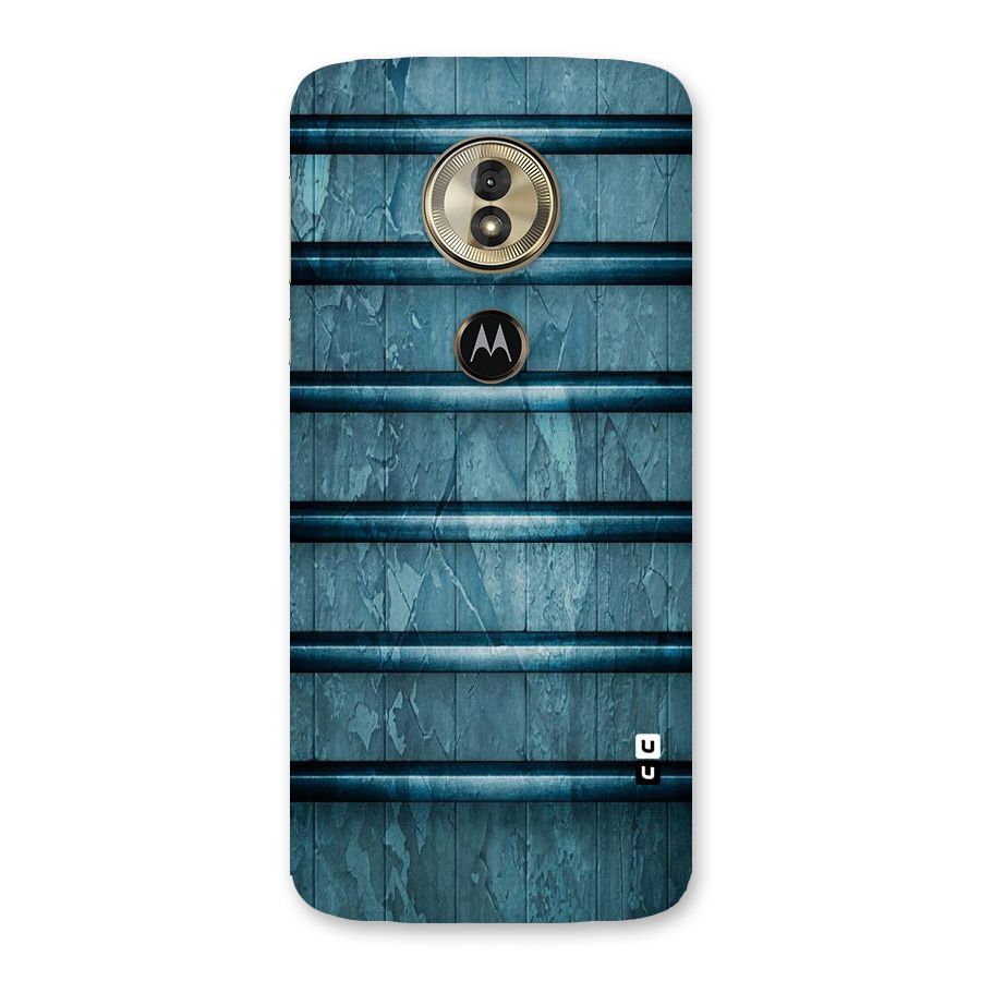 Rustic Blue Shelf Back Case for Moto G6 Play