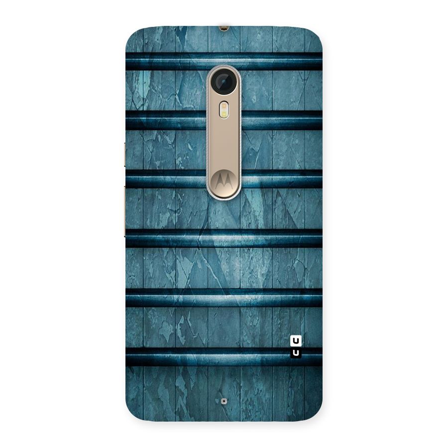 Rustic Blue Shelf Back Case for Motorola Moto X Style