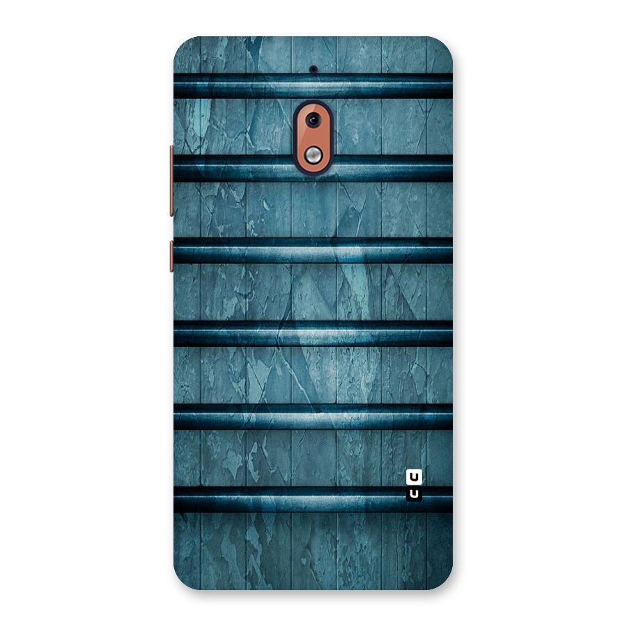 Rustic Blue Shelf Back Case for Nokia 2.1