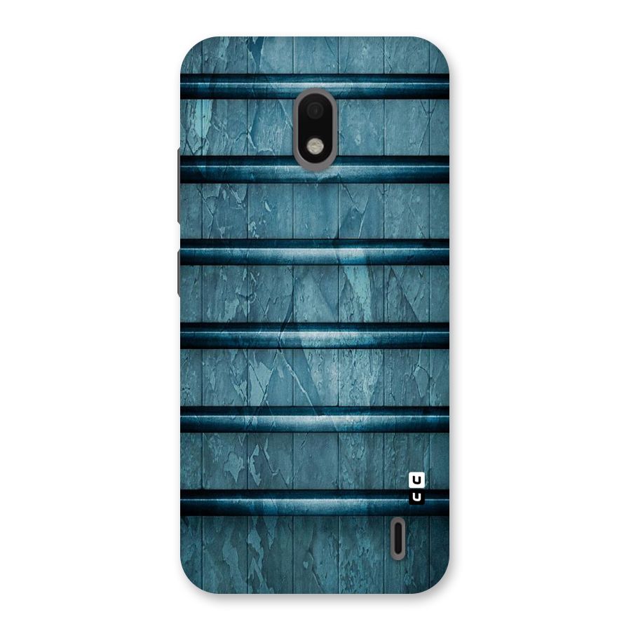 Rustic Blue Shelf Back Case for Nokia 2.2