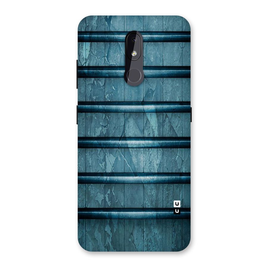 Rustic Blue Shelf Back Case for Nokia 3.2