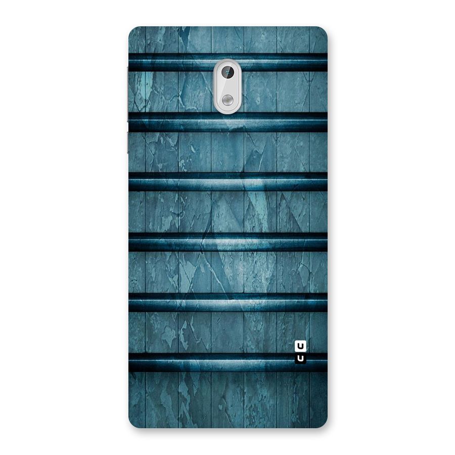 Rustic Blue Shelf Back Case for Nokia 3