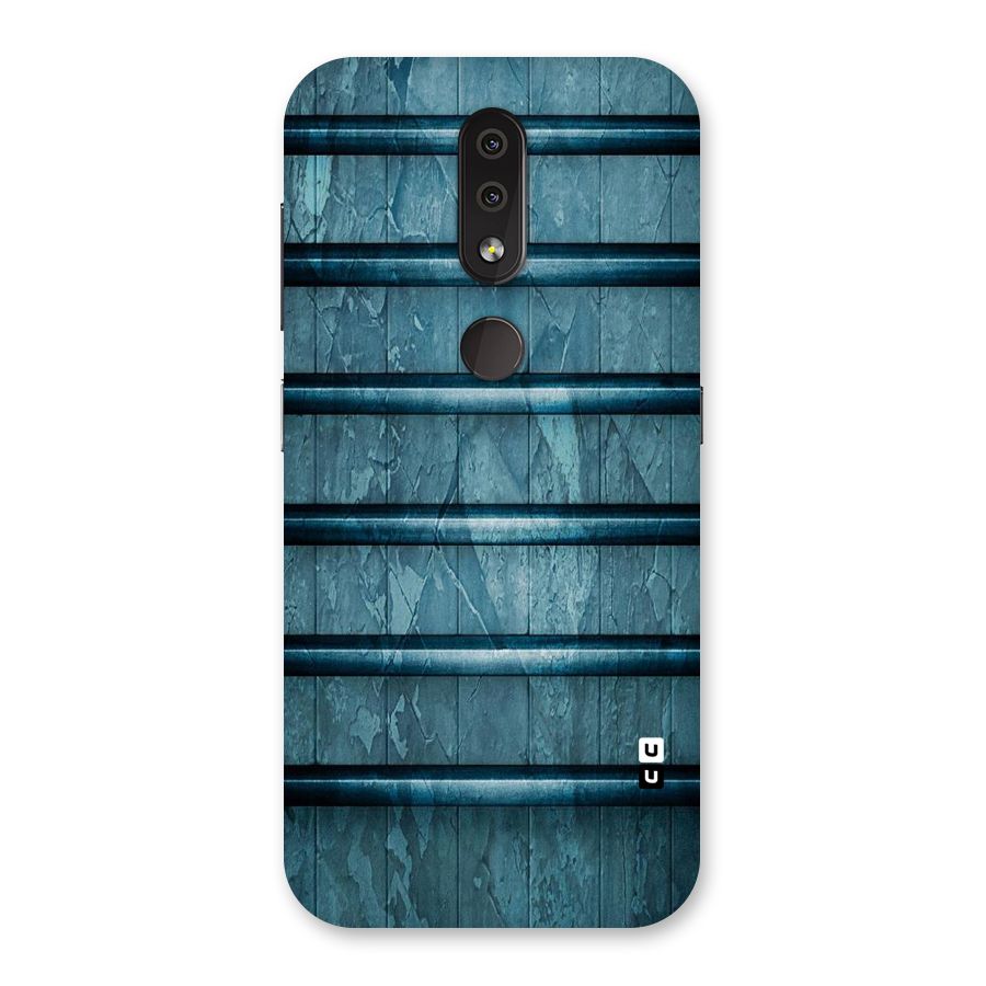 Rustic Blue Shelf Back Case for Nokia 4.2