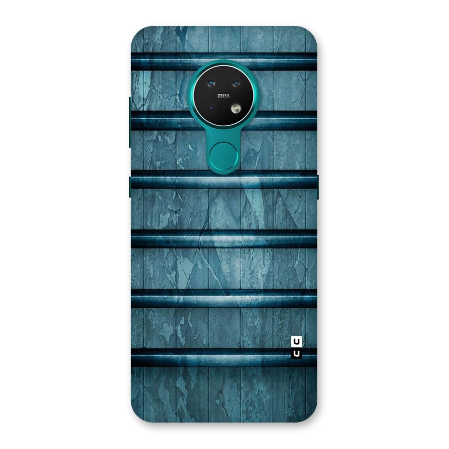 Rustic Blue Shelf Back Case for Nokia 7.2