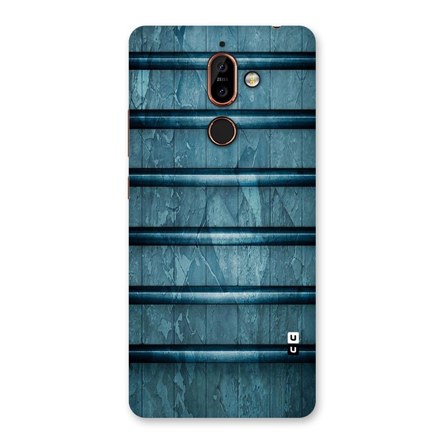 Rustic Blue Shelf Back Case for Nokia 7 Plus