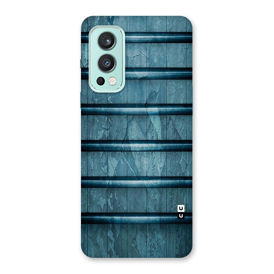 Rustic Blue Shelf Back Case for OnePlus Nord 2 5G