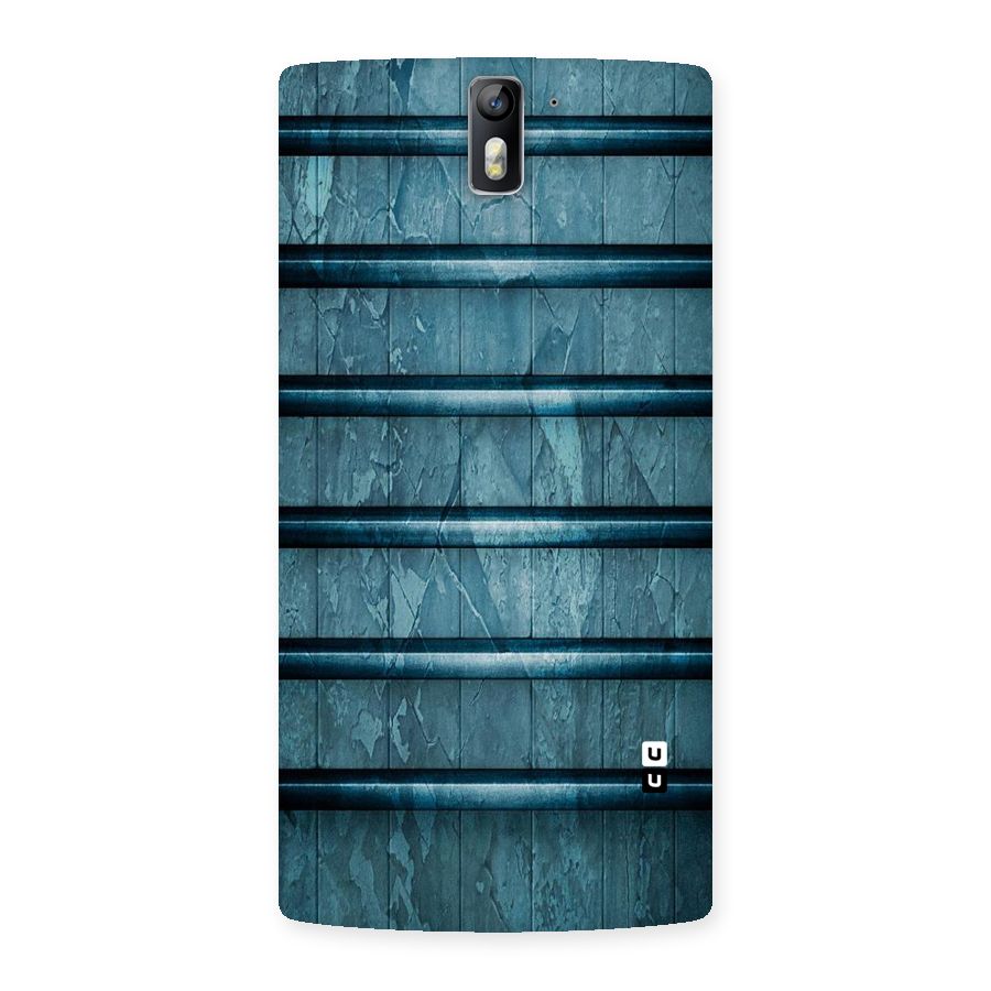 Rustic Blue Shelf Back Case for One Plus One