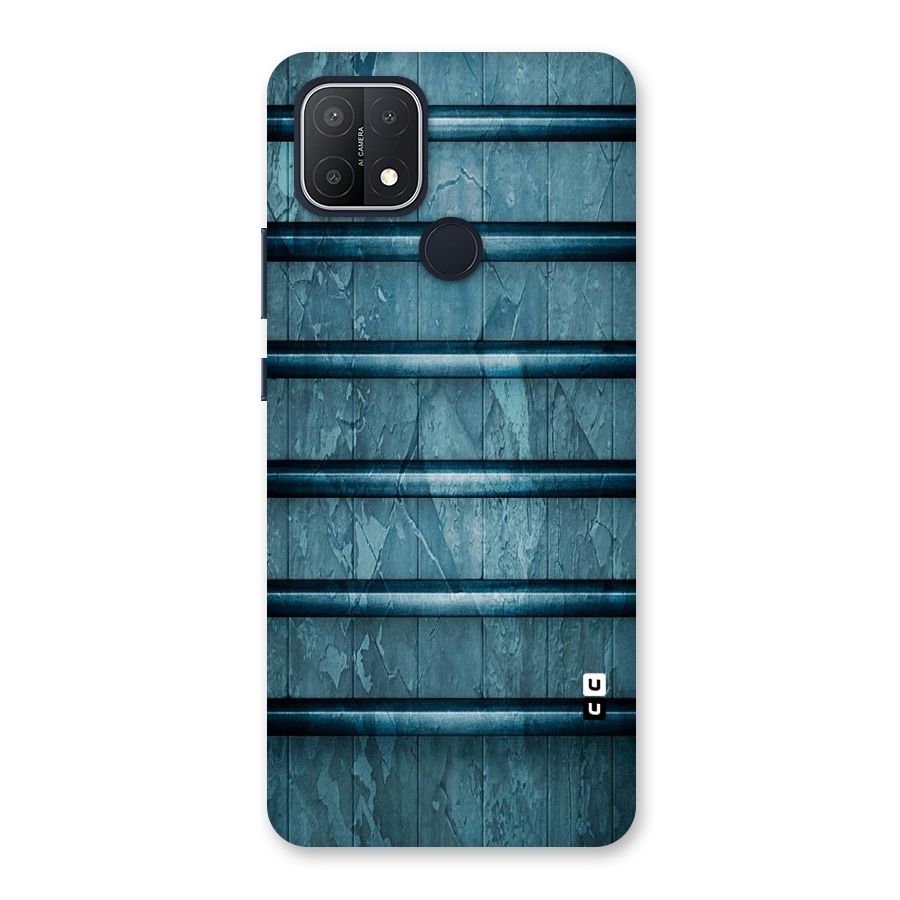 Rustic Blue Shelf Back Case for Oppo A15s