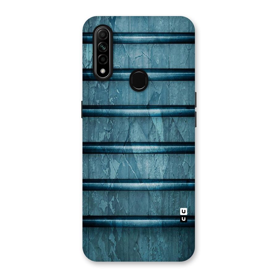 Rustic Blue Shelf Back Case for Oppo A31