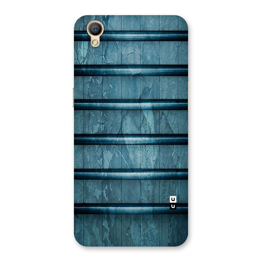 Rustic Blue Shelf Back Case for Oppo A37
