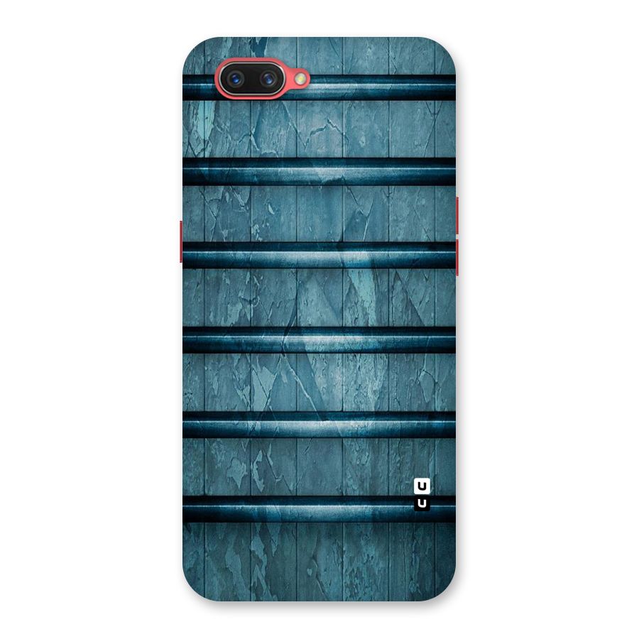Rustic Blue Shelf Back Case for Oppo A3s